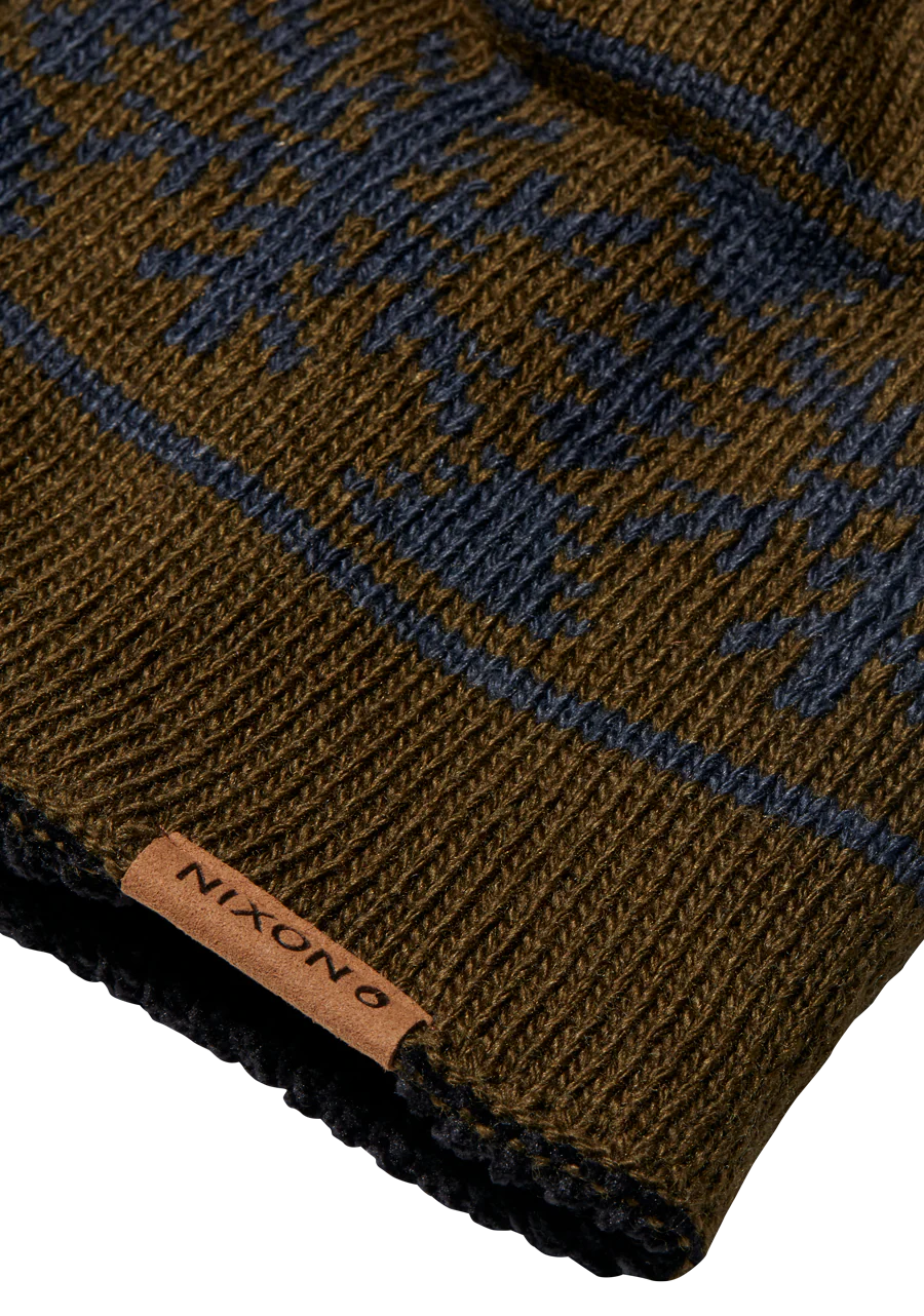 Meister Wool Pom Beanie - Olive / Multi - Image 2