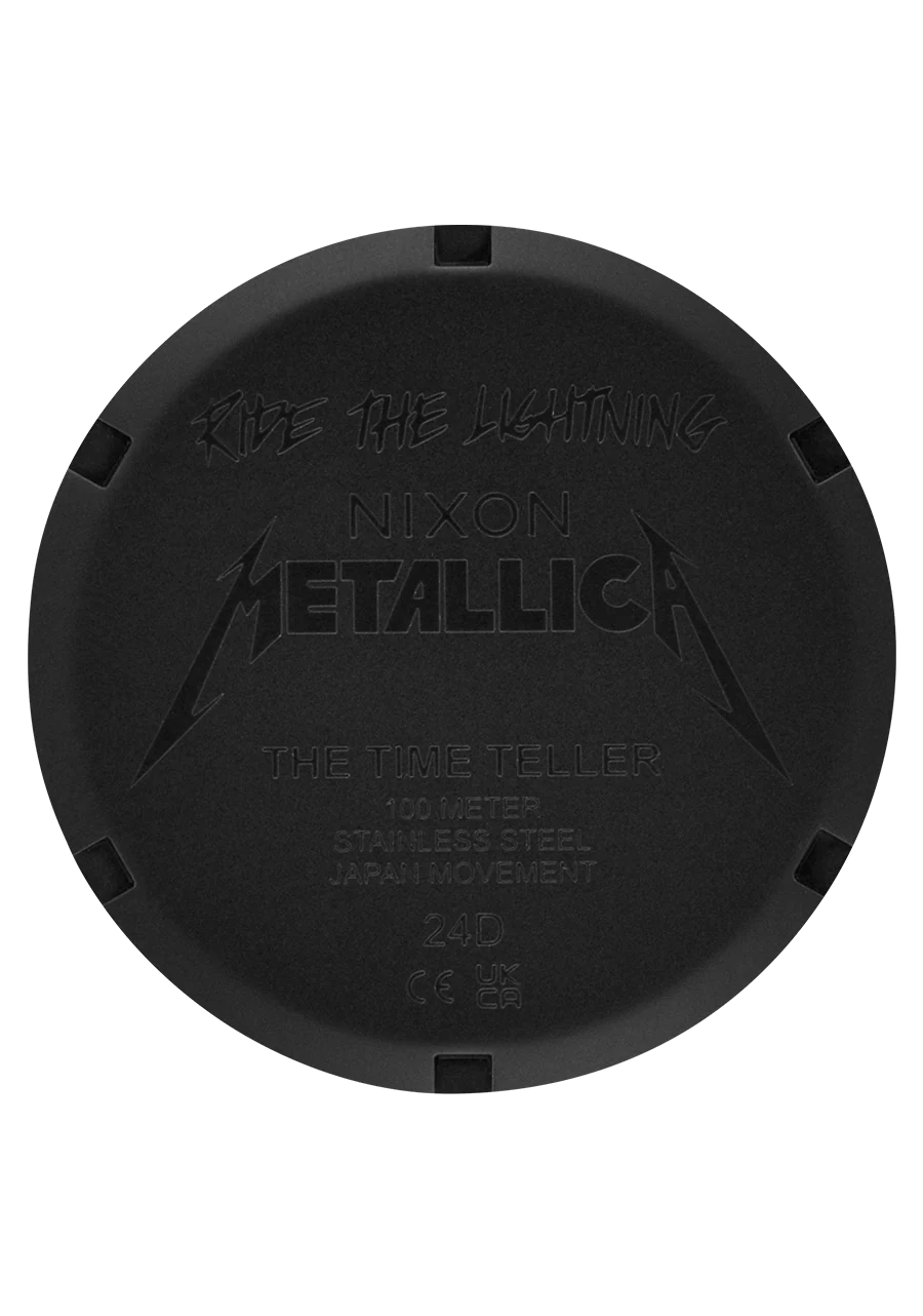 Metallica Time Teller - Black / Black / Ride the Lightning - Image 5