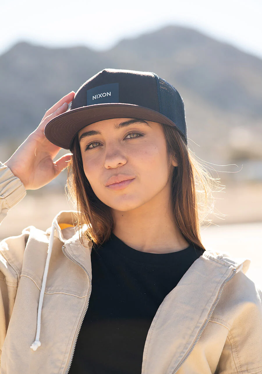 Mikey 5 Panel Hat - Black - Image 3
