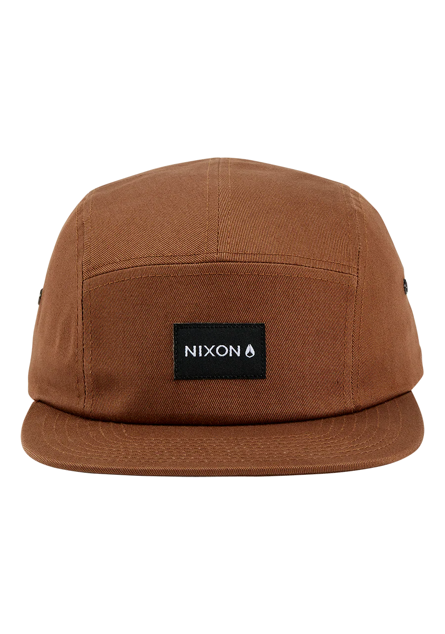 Mikey 5 Panel Hat - Brown - Image 3