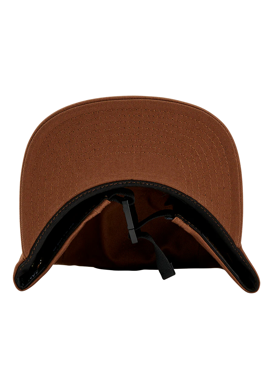 Mikey 5 Panel Hat - Brown - Image 4