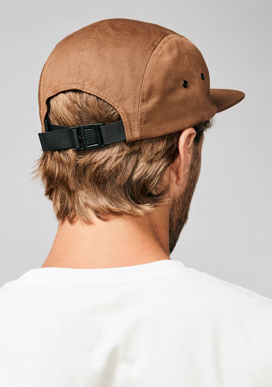 Mikey 5 Panel Hat - Brown - Image 7