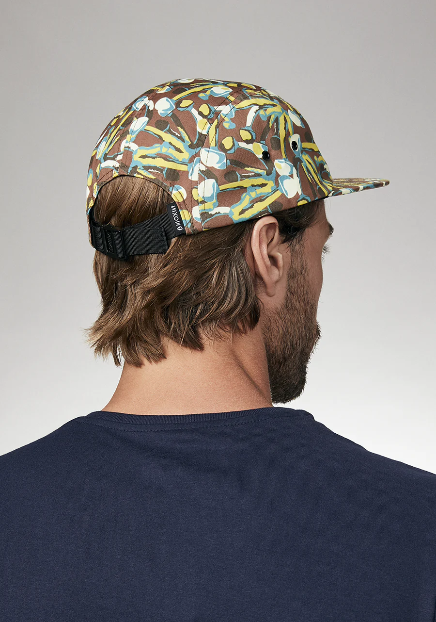 Mikey 5 Panel Hat - Brown / Multi - Image 6