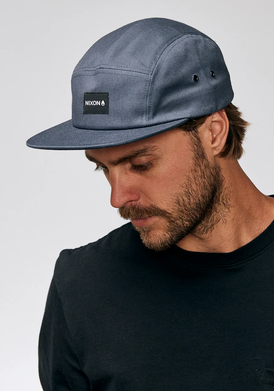 Mikey 5 Panel Hat - Navy - Image 6