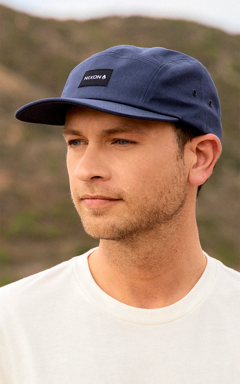 Mikey 5 Panel Hat - Navy - Image 8