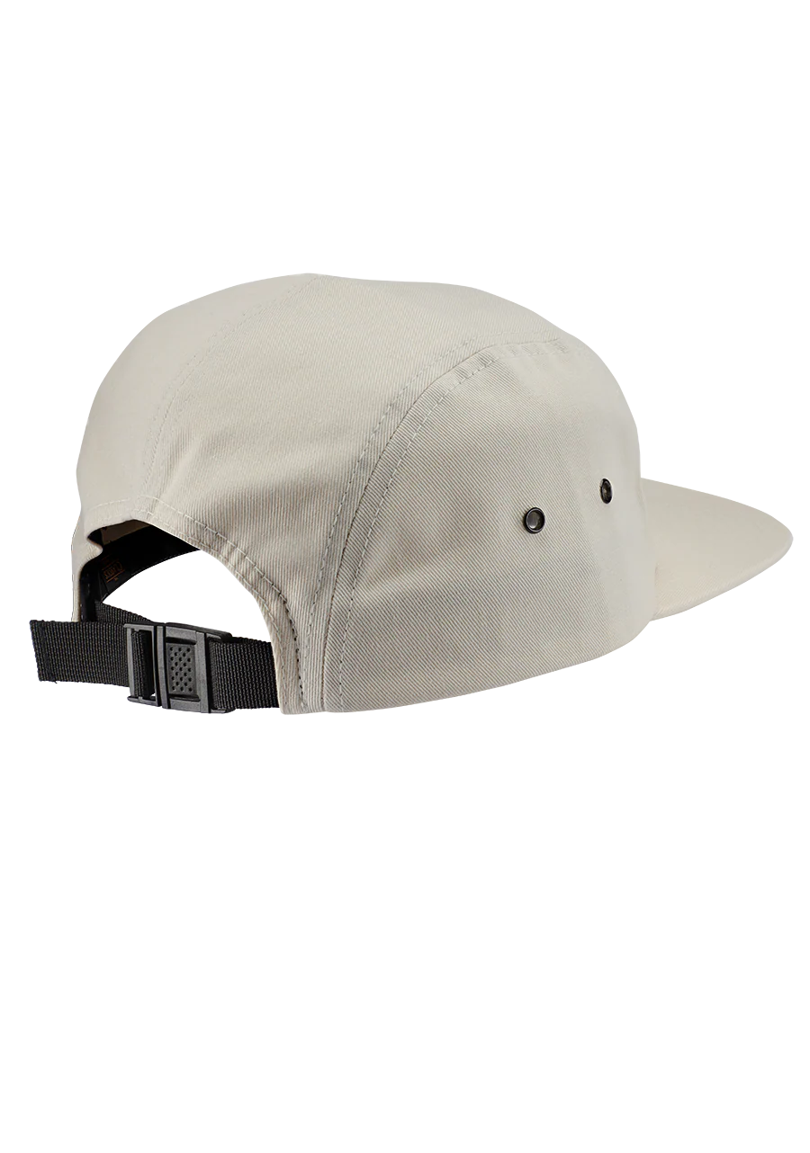 Mikey 5 Panel Hat - Off White - Image 2