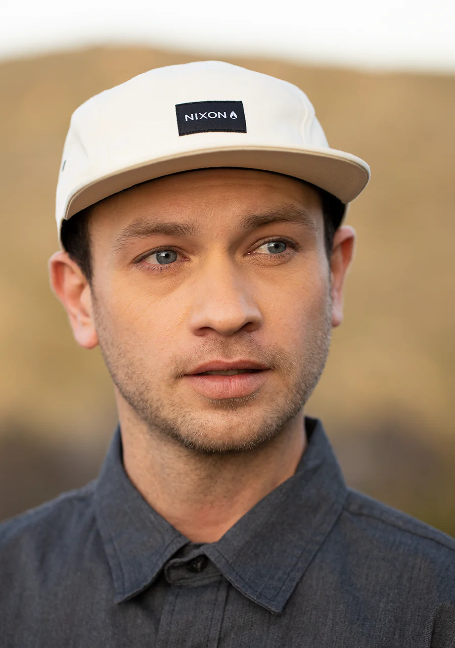 Mikey 5 Panel Hat - Off White - Image 8