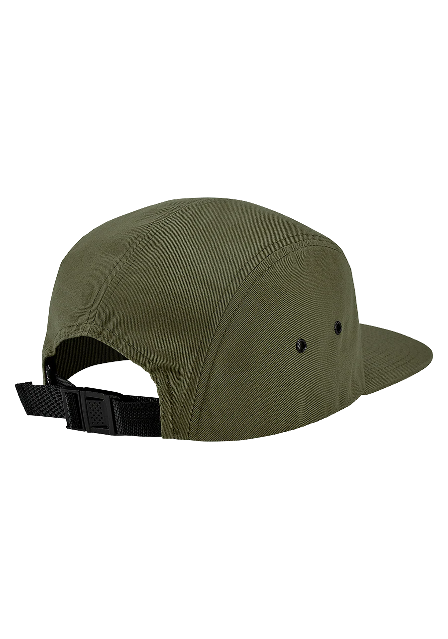 Mikey 5 Panel Hat - Olive - Image 2