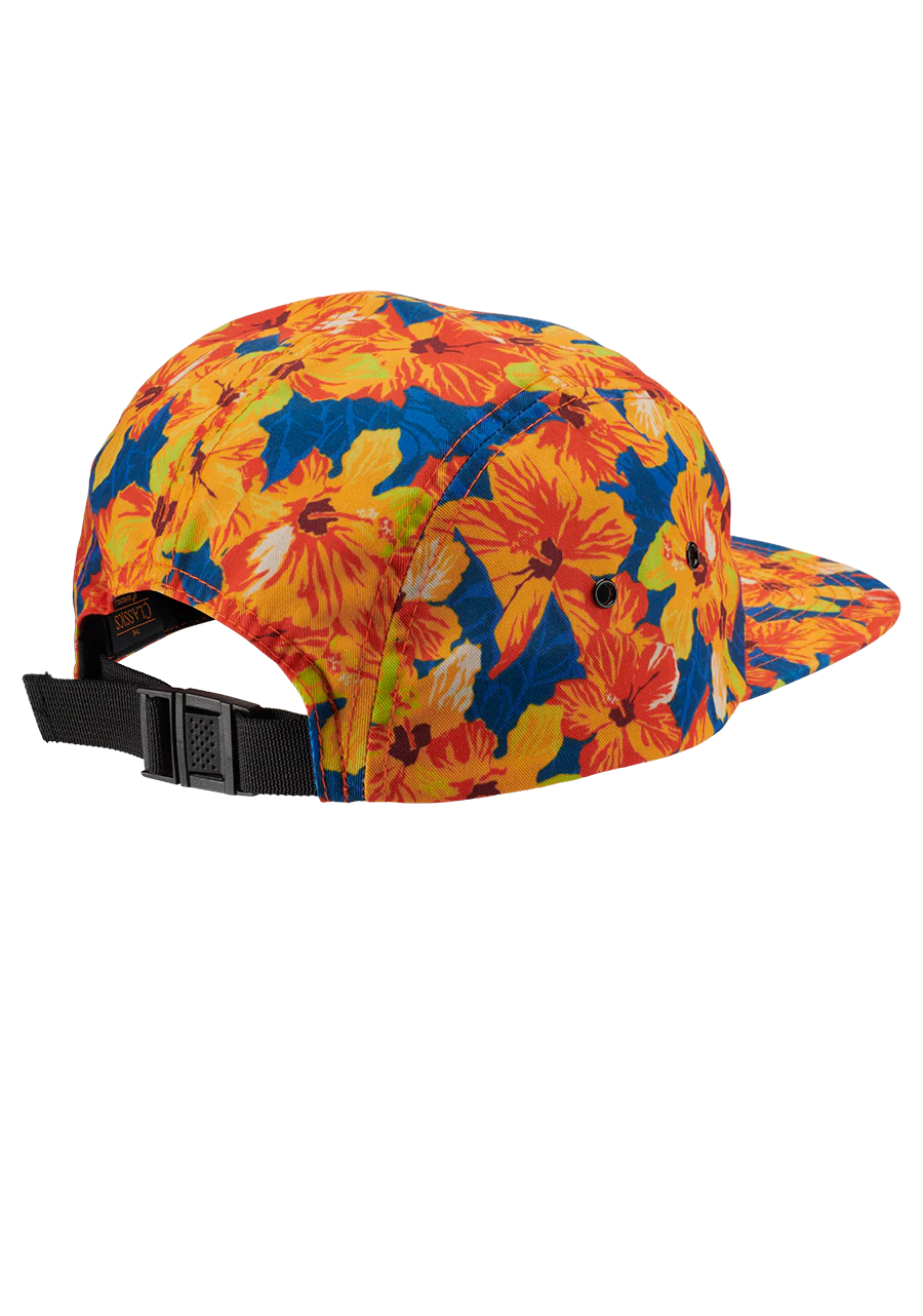 Mikey 5 Panel Hat - Orange / Multi - Image 2