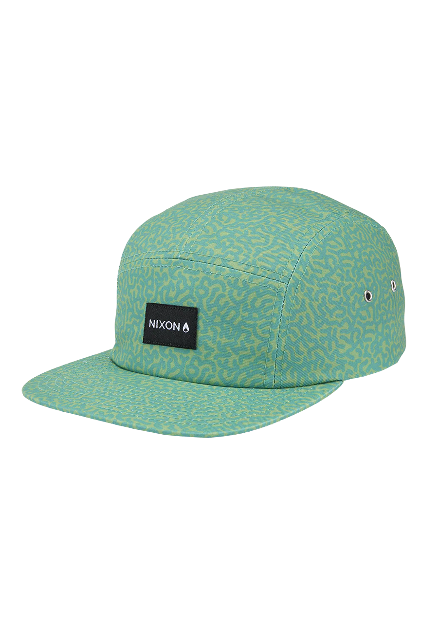 Mikey 5 Panel Hat - Squigg / Green