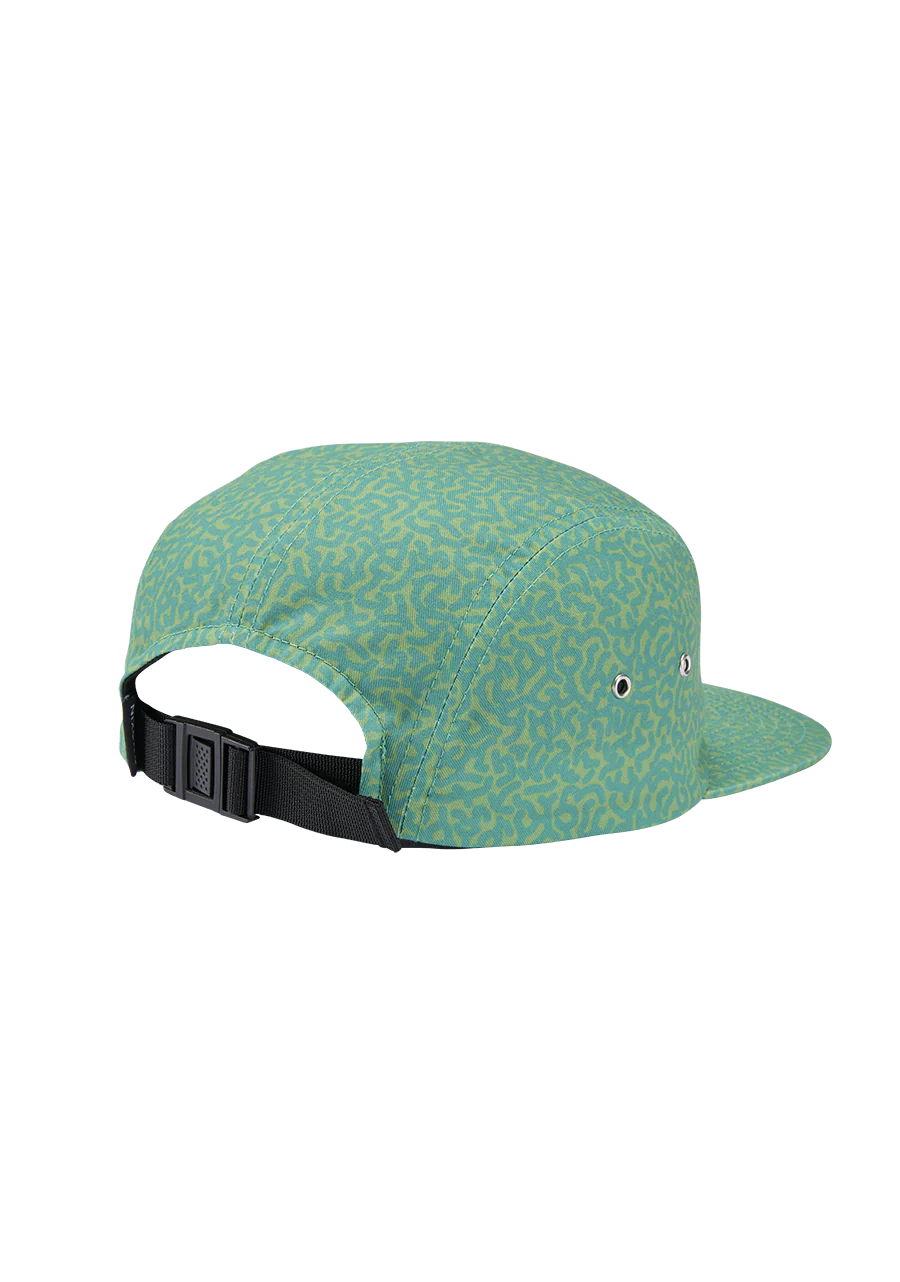 Mikey 5 Panel Hat - Squigg / Green - Image 2
