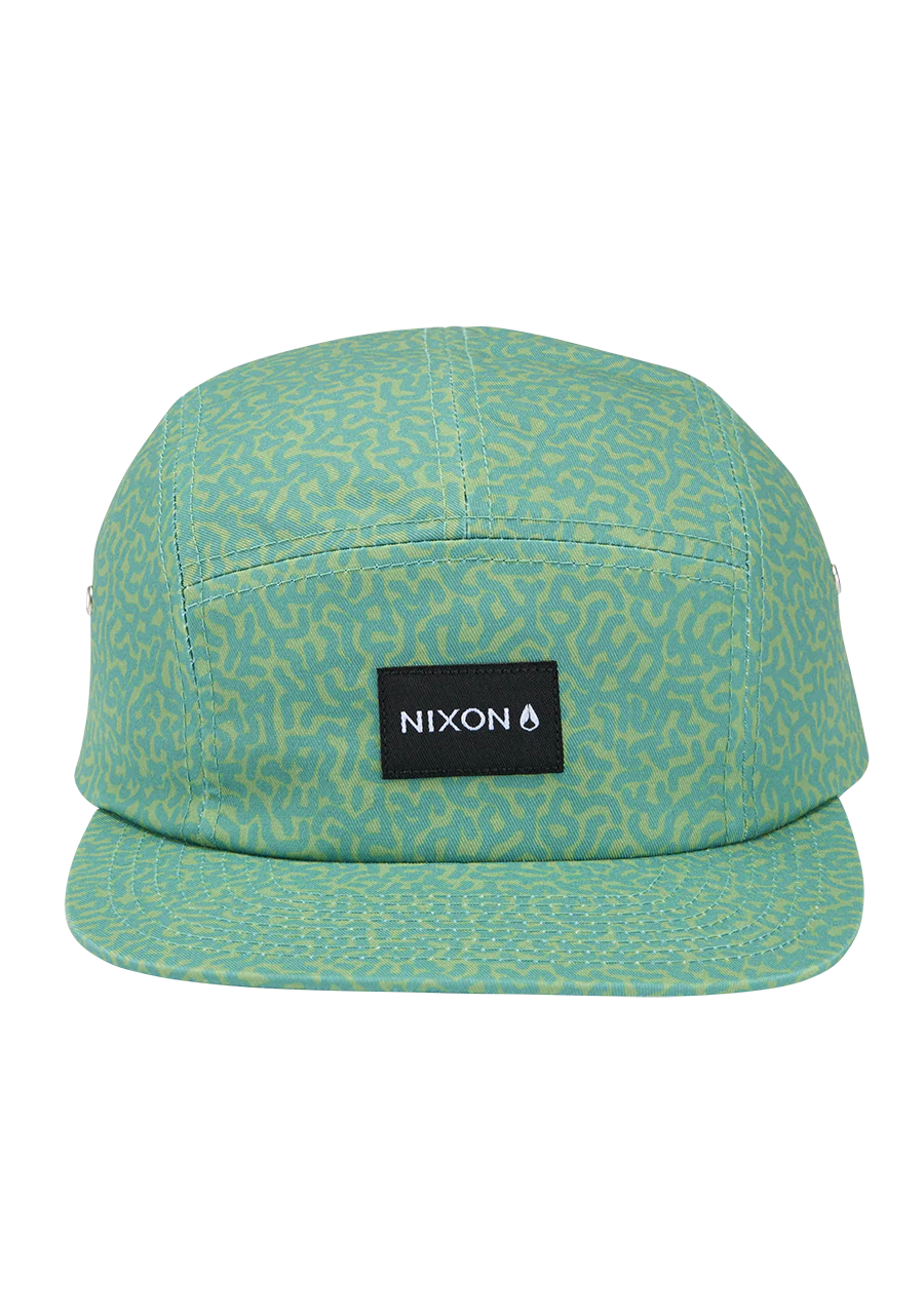 Mikey 5 Panel Hat - Squigg / Green - Image 3