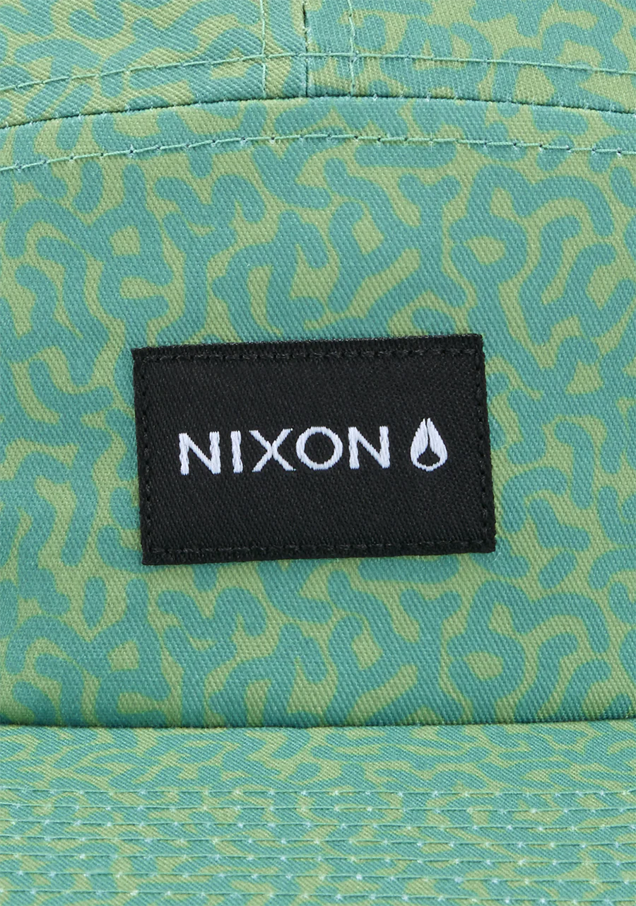 Mikey 5 Panel Hat - Squigg / Green - Image 4