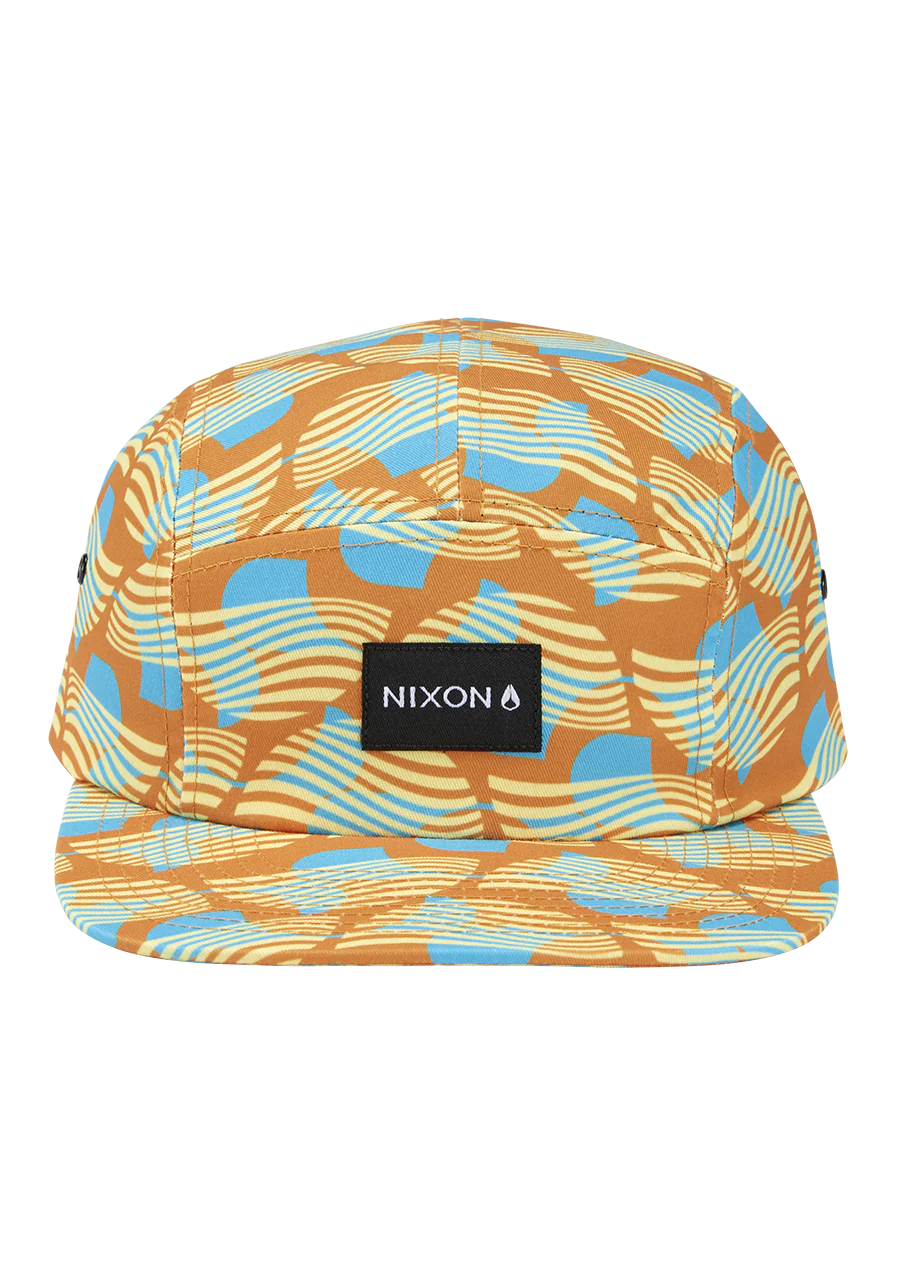 Mikey 5 Panel Hat - Sunrise / Multi - Image 3