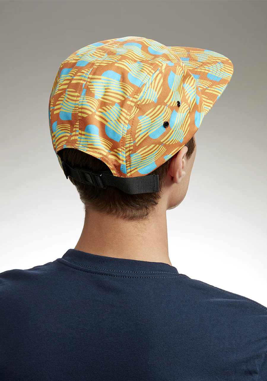 Mikey 5 Panel Hat - Sunrise / Multi - Image 6