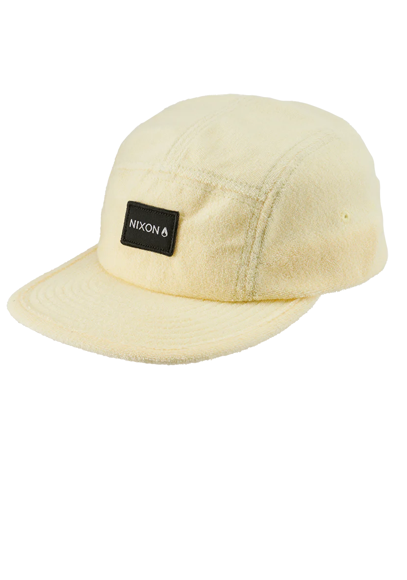 Mikey Terrycloth Strapback - Pastel Yellow