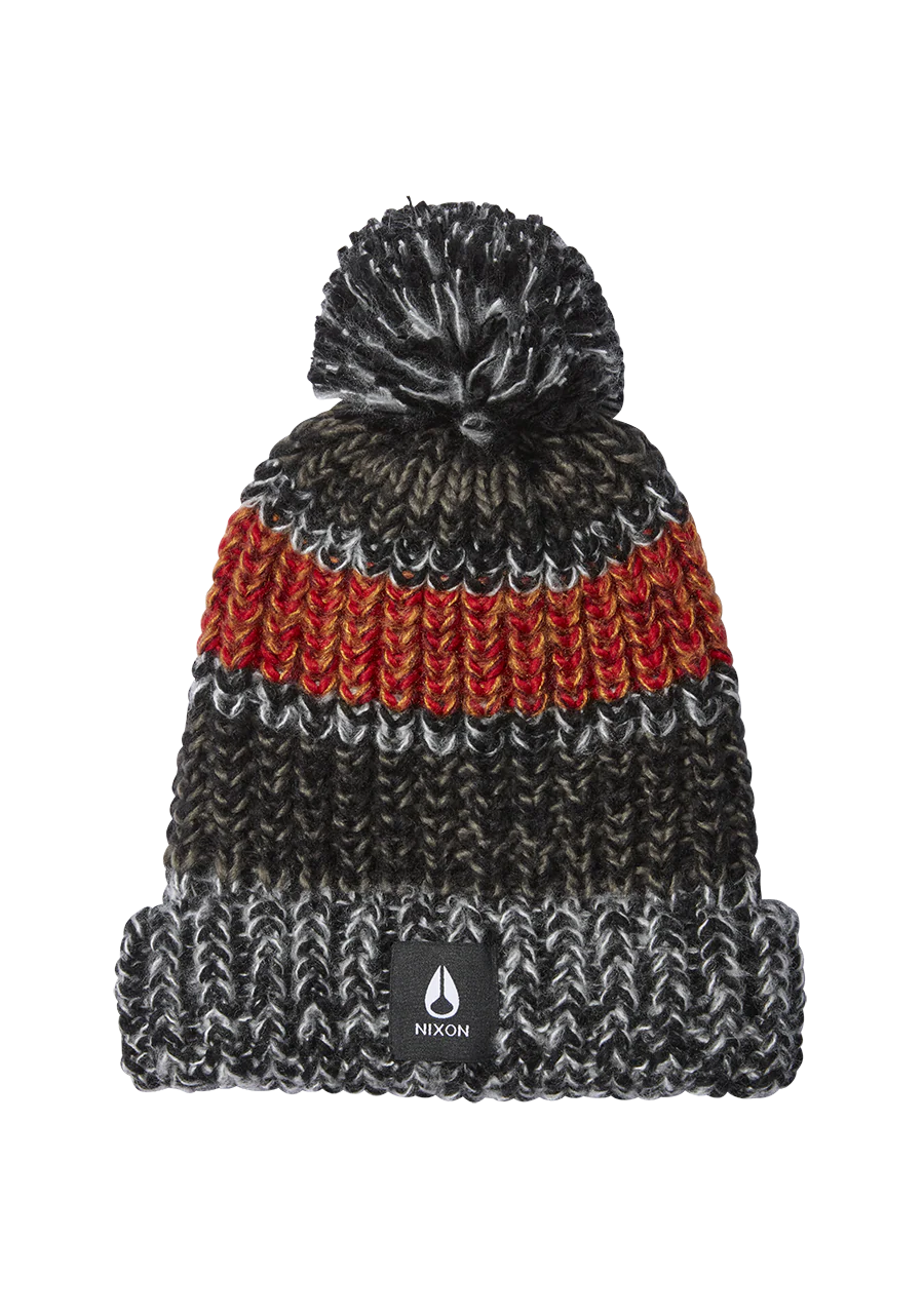 Nelson - Black / Charcoal / Red