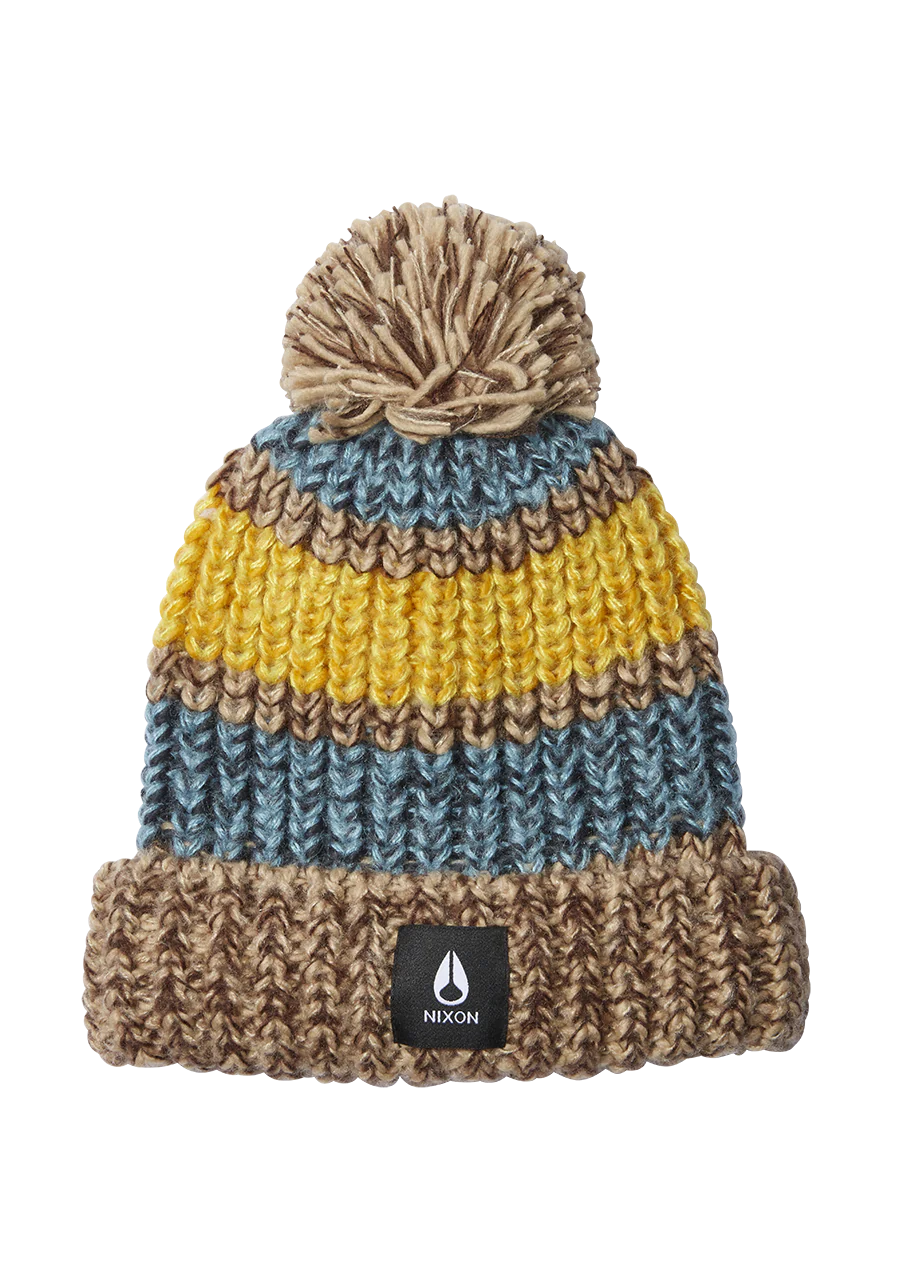 Nelson - Oat / Navy / Yellow