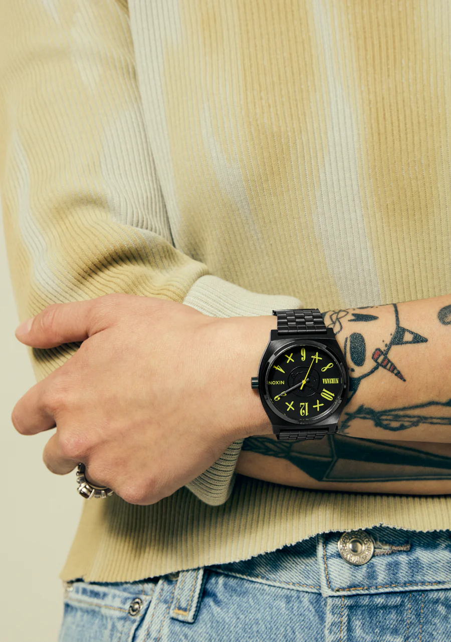 Nirvana Time Teller - Black Nirvana Smiley Face - Image 10