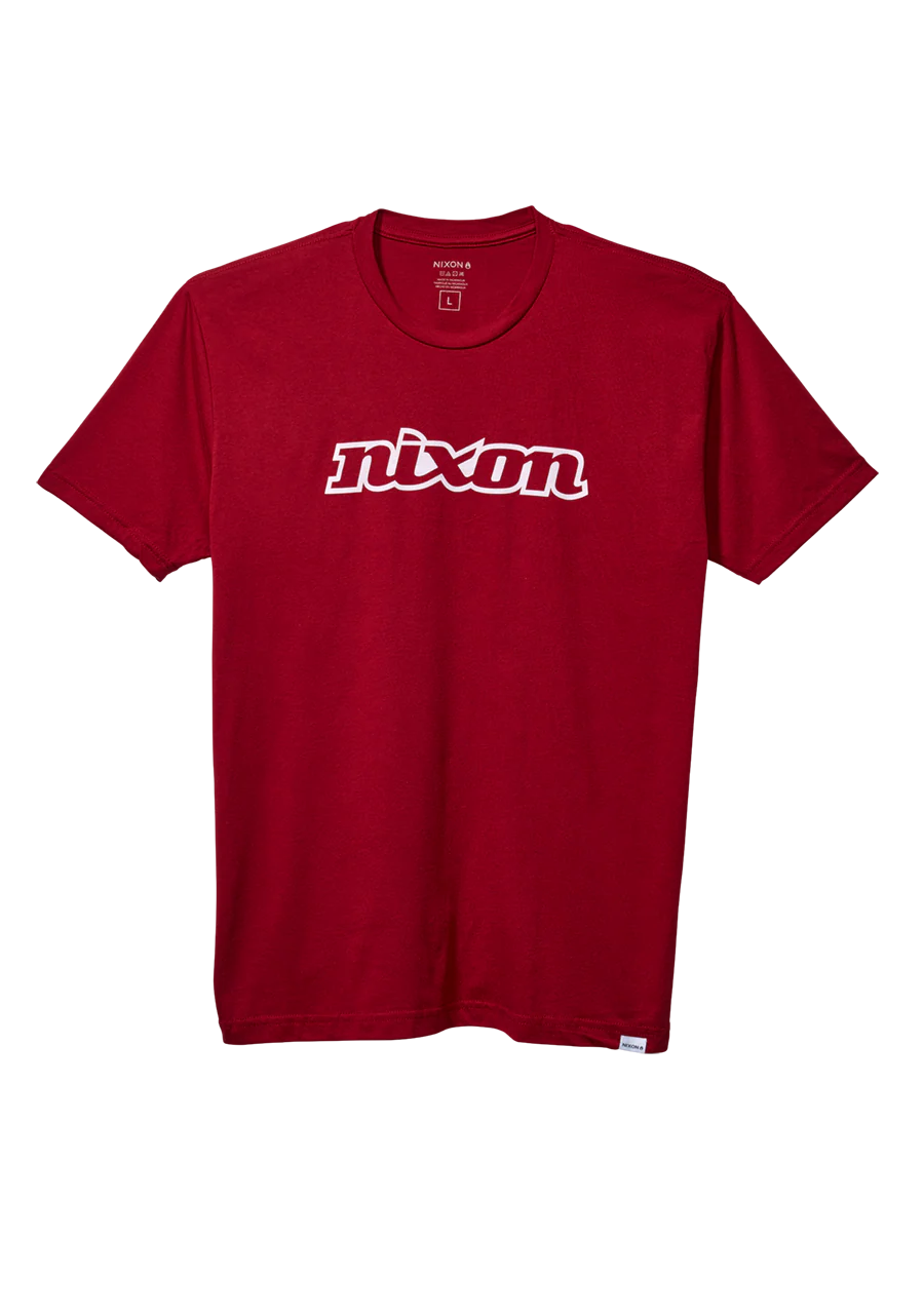 OG Script Eco-Repreve® T-Shirt - Cardinal / White