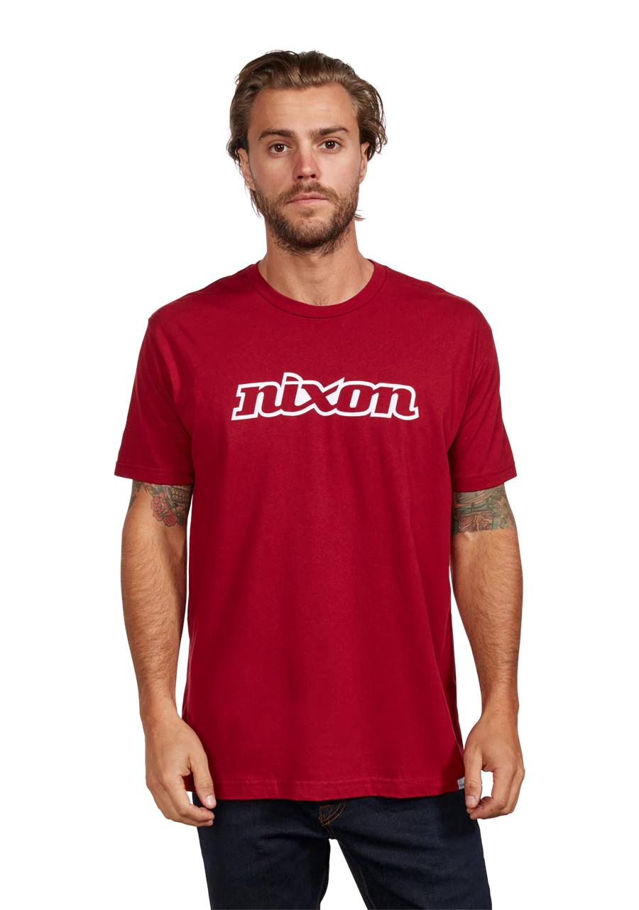 OG Script Eco-Repreve® T-Shirt - Cardinal / White - Image 3