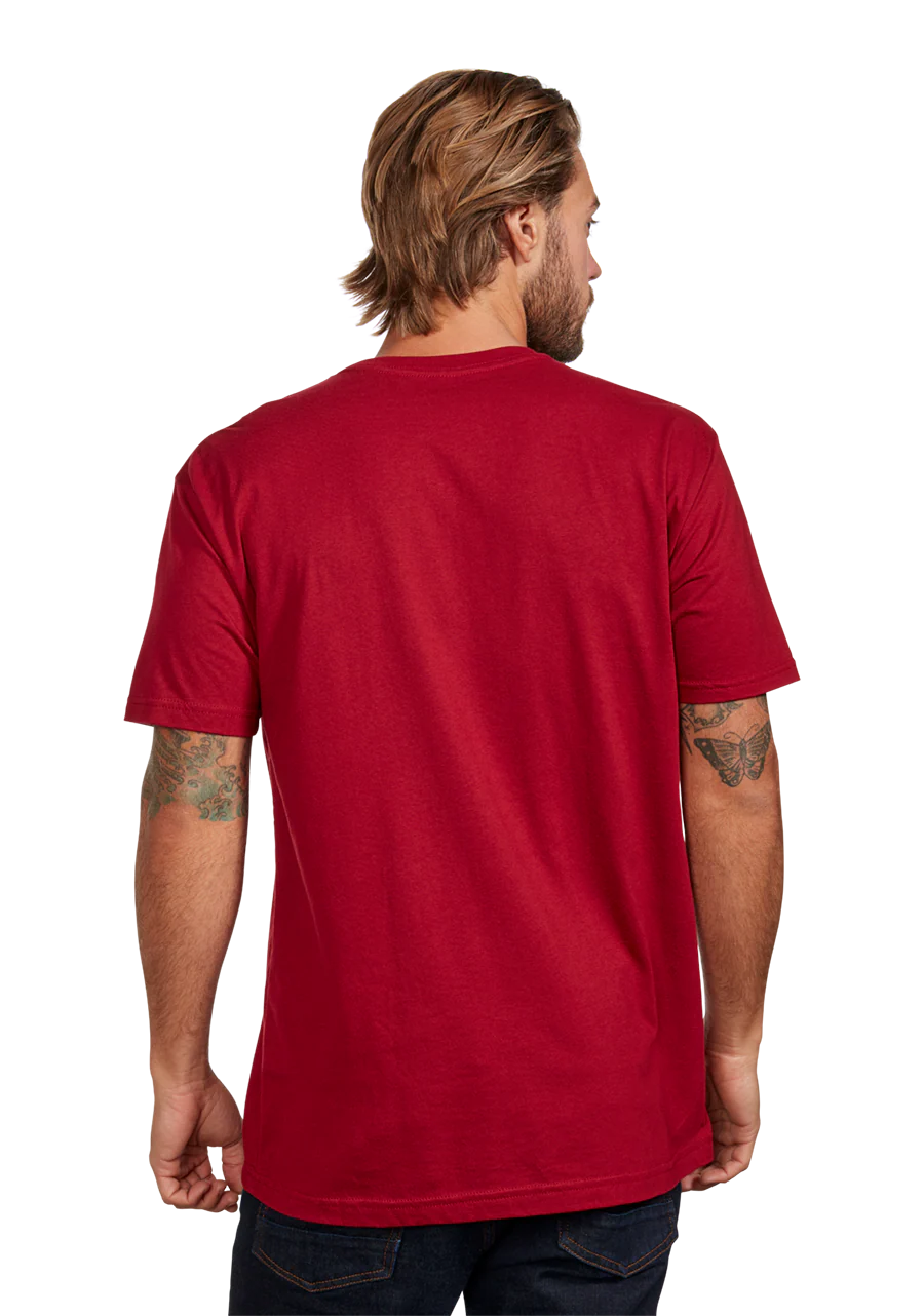 OG Script Eco-Repreve® T-Shirt - Cardinal / White - Image 5
