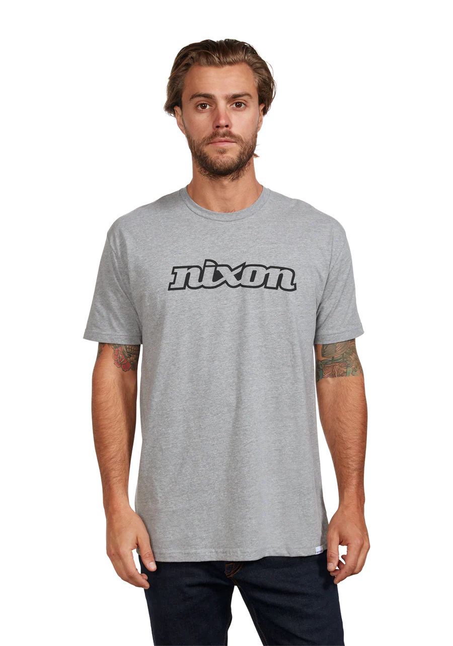 OG Script Eco-Repreve® T-Shirt - Dark Heather Gray / Black - Image 3