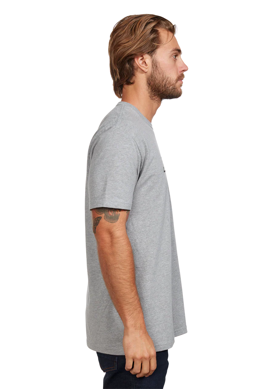 OG Script Eco-Repreve® T-Shirt - Dark Heather Gray / Black - Image 4
