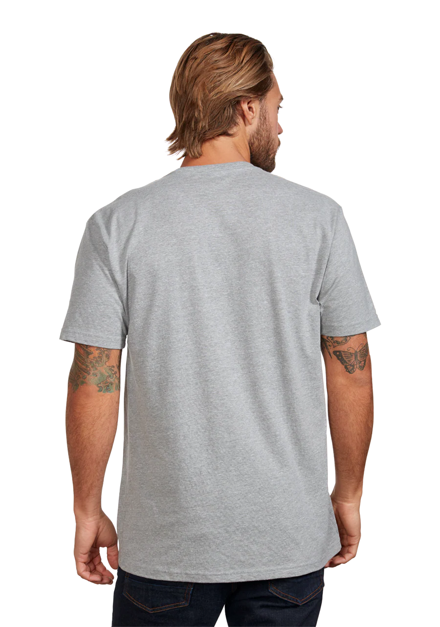 OG Script Eco-Repreve® T-Shirt - Dark Heather Gray / Black - Image 5