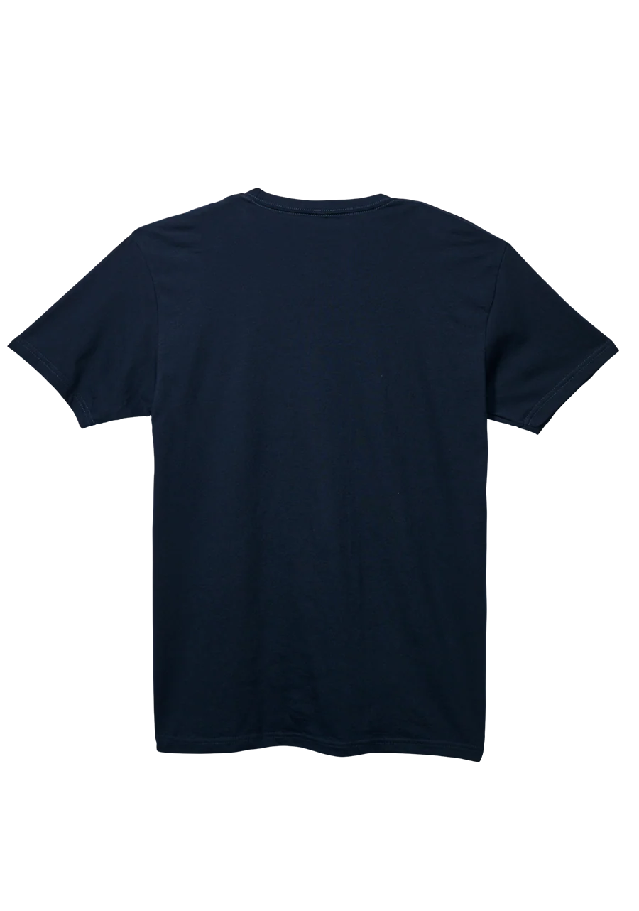 OG Script Eco-Repreve® T-Shirt - Navy / White - Image 2