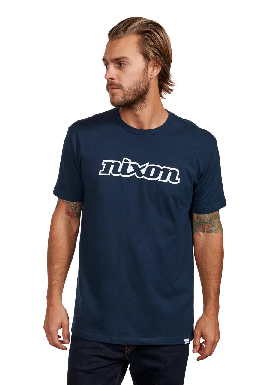 OG Script Eco-Repreve® T-Shirt - Navy / White - Image 3
