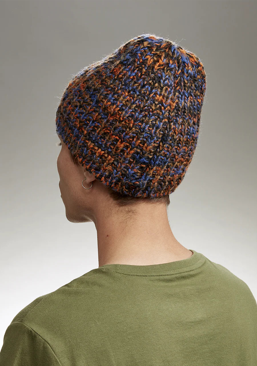 Owens Beanie - Black / Blue Multi - Image 4
