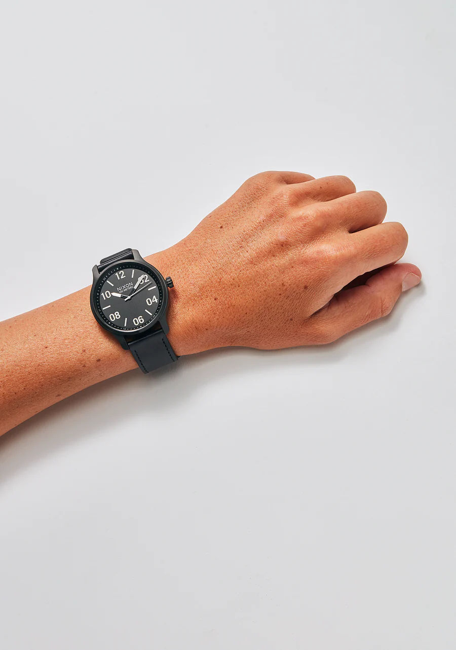 Patrol Leather - Black / Silver / Black - Image 5