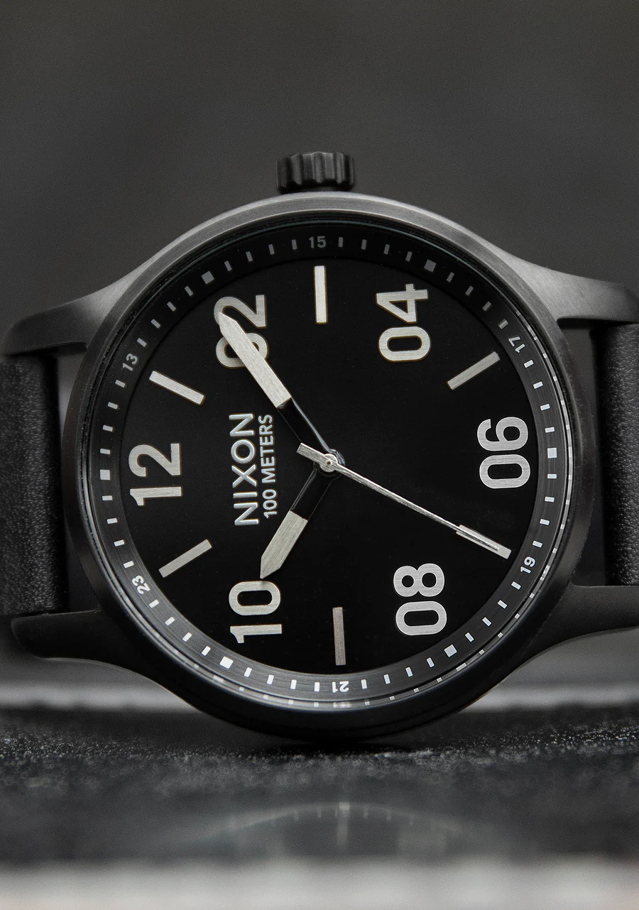 Patrol Leather - Black / Silver / Black - Image 7