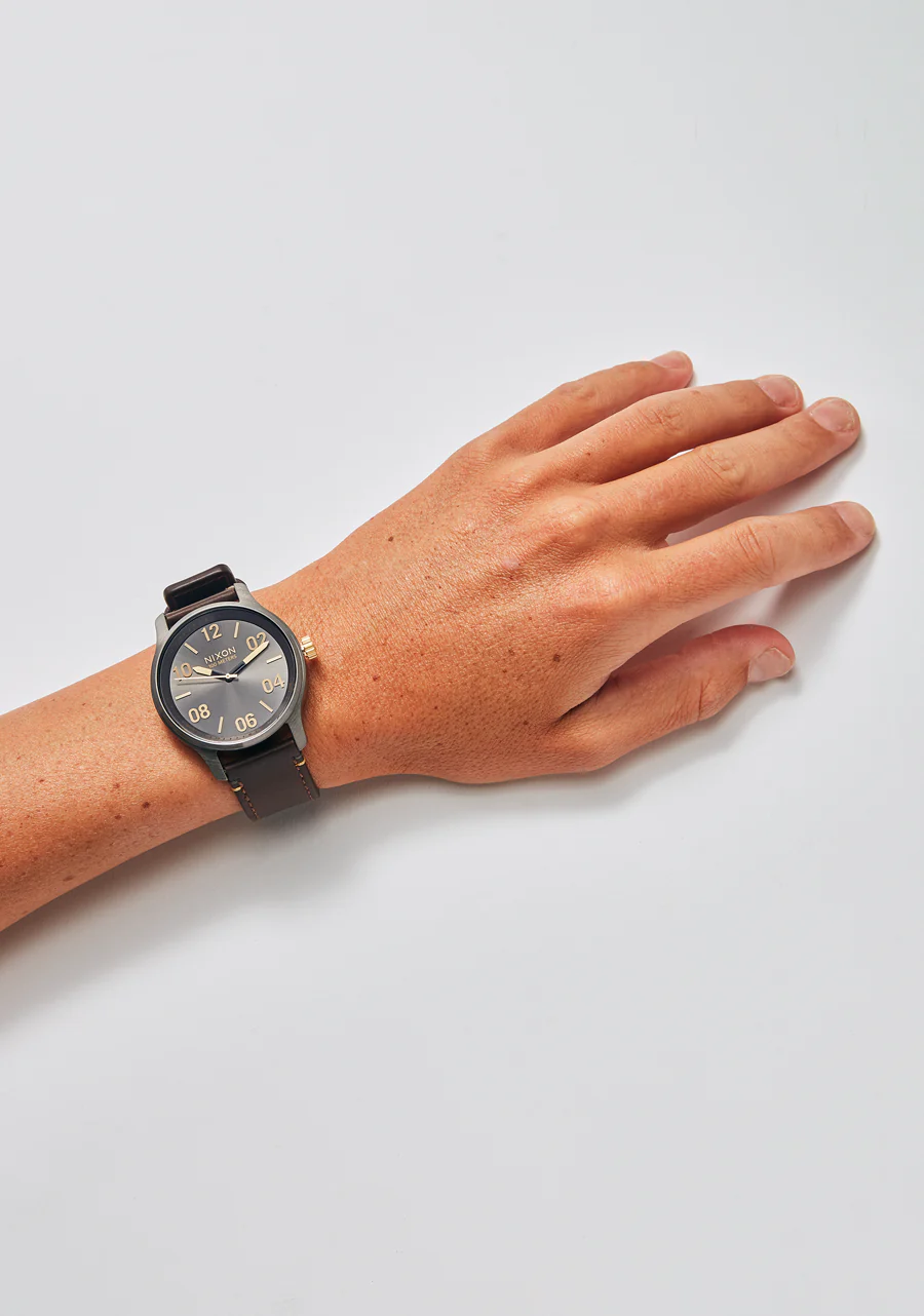 Patrol Leather - Gunmetal / Gold - Image 5