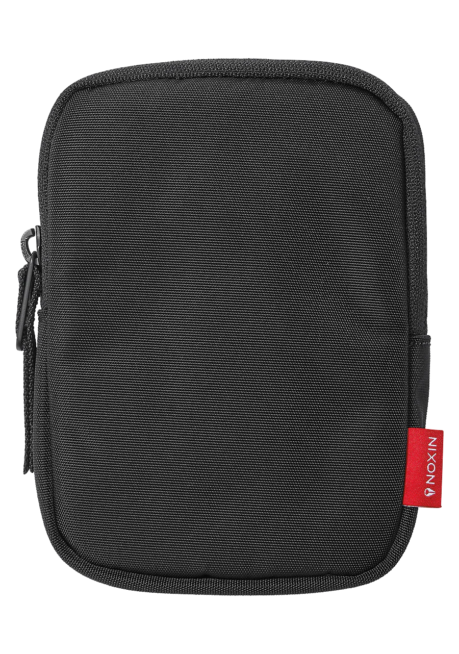 Plush Lined Utility Pod - All Black Nylon
