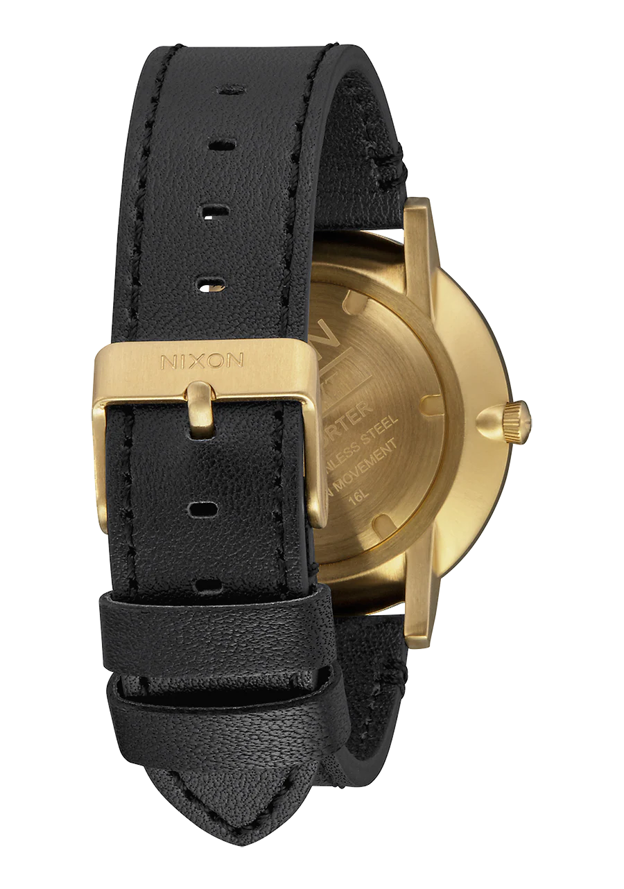 Porter Leather - Gold / Black - Image 3