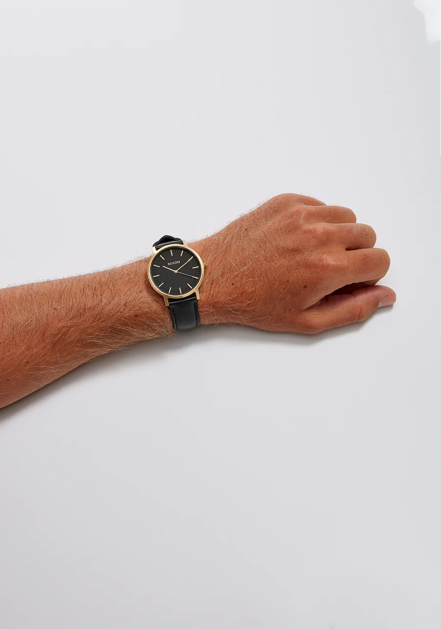 Porter Leather - Gold / Black - Image 5