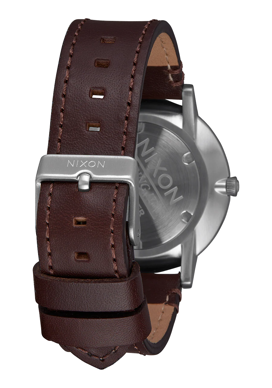 Porter Leather - Navy / Brown - Image 3