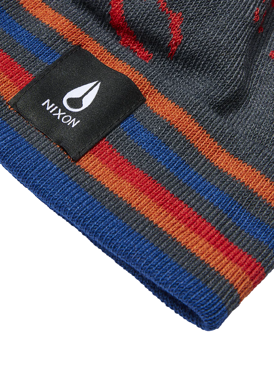 Ridge Pom Beanie - Navy / Multi - Image 2