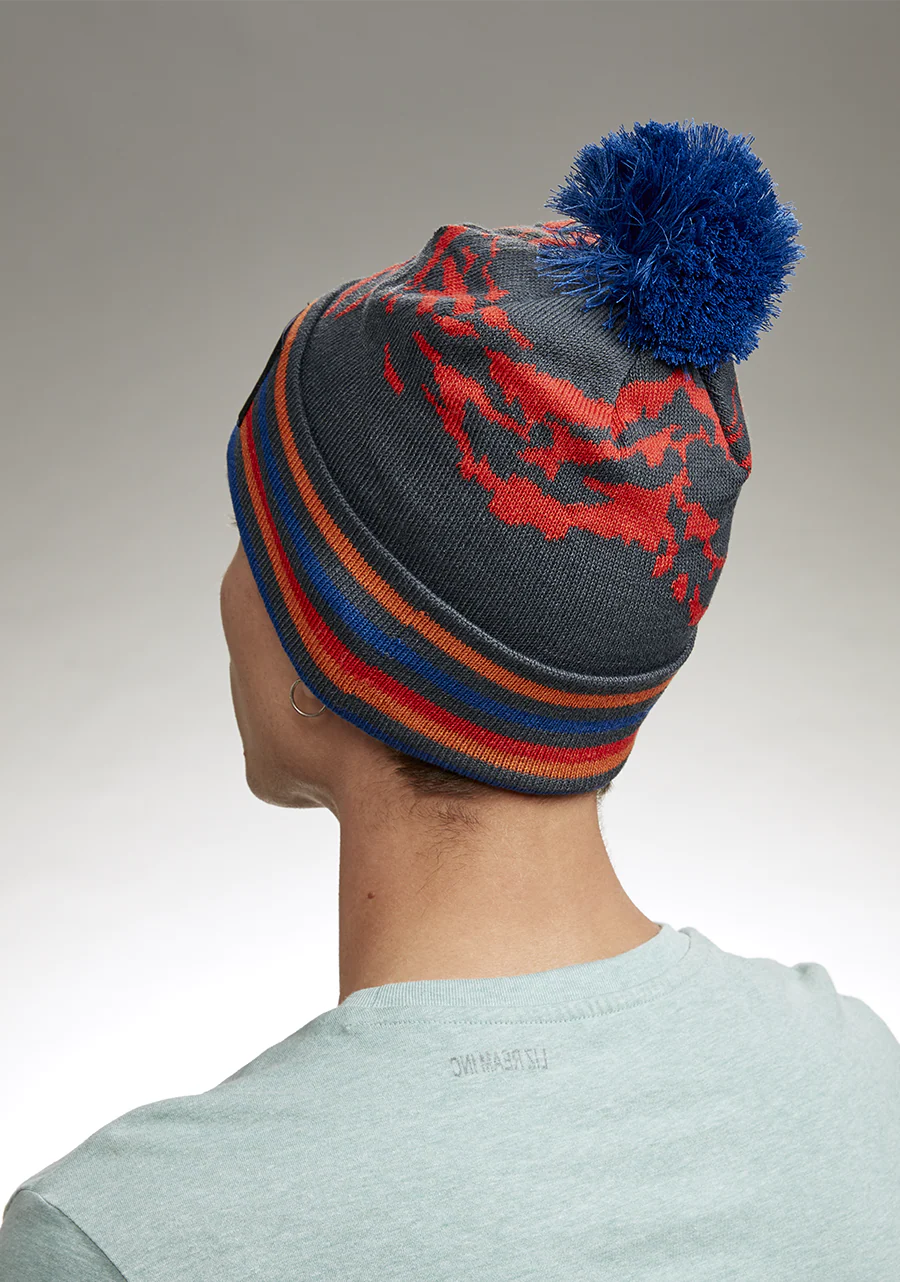 Ridge Pom Beanie - Navy / Multi - Image 4