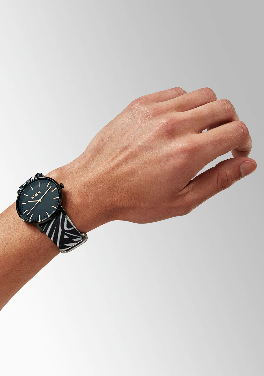 Rolling Stones 20mm Recycled One Piece Band - Black / Gray - Image 6