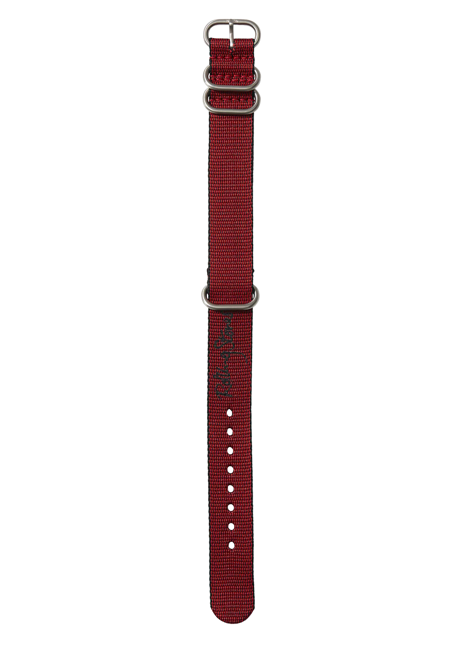 Rolling Stones 20mm Recycled One Piece Band - Red