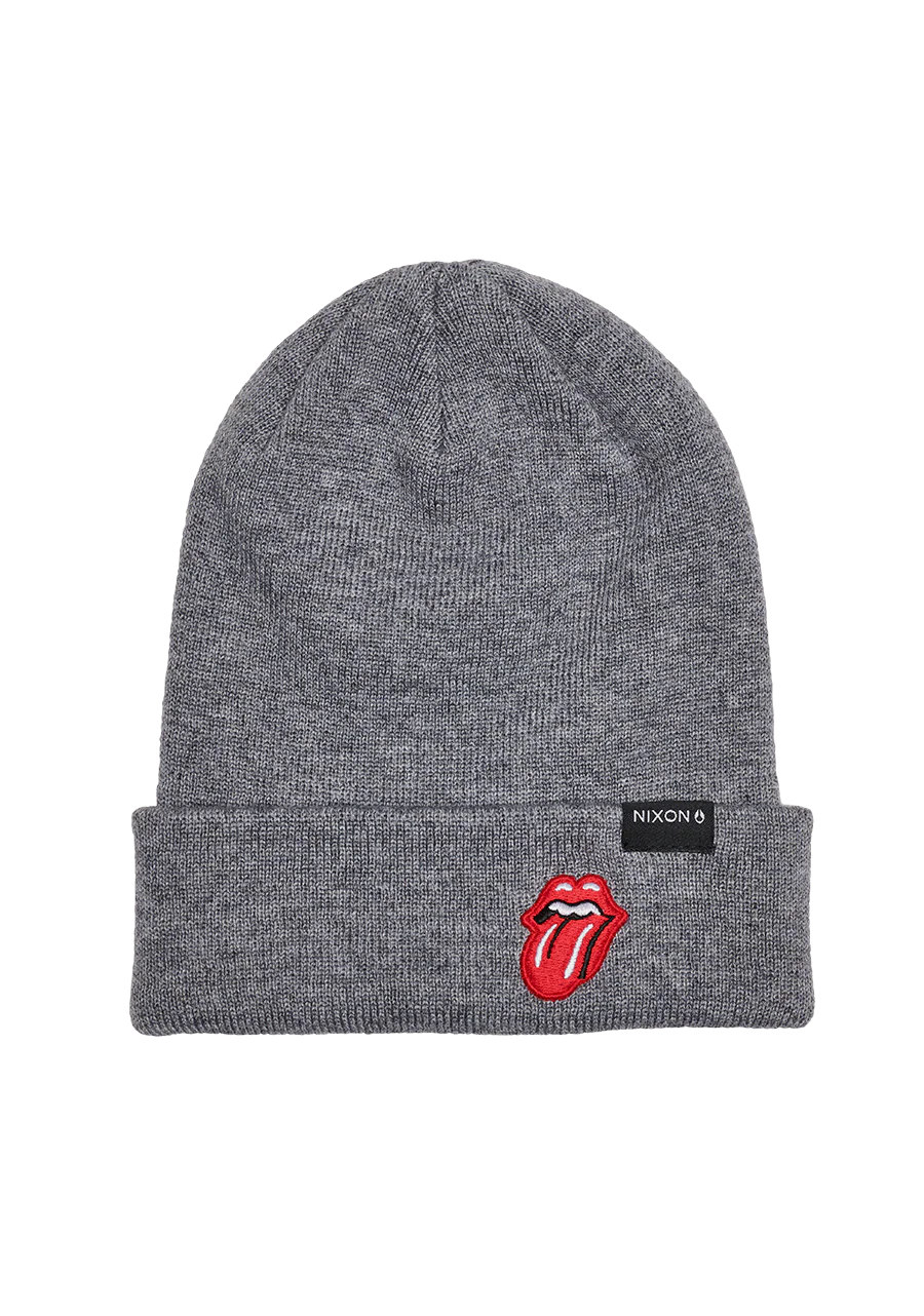 Rolling Stones Beanie - Heather Gray