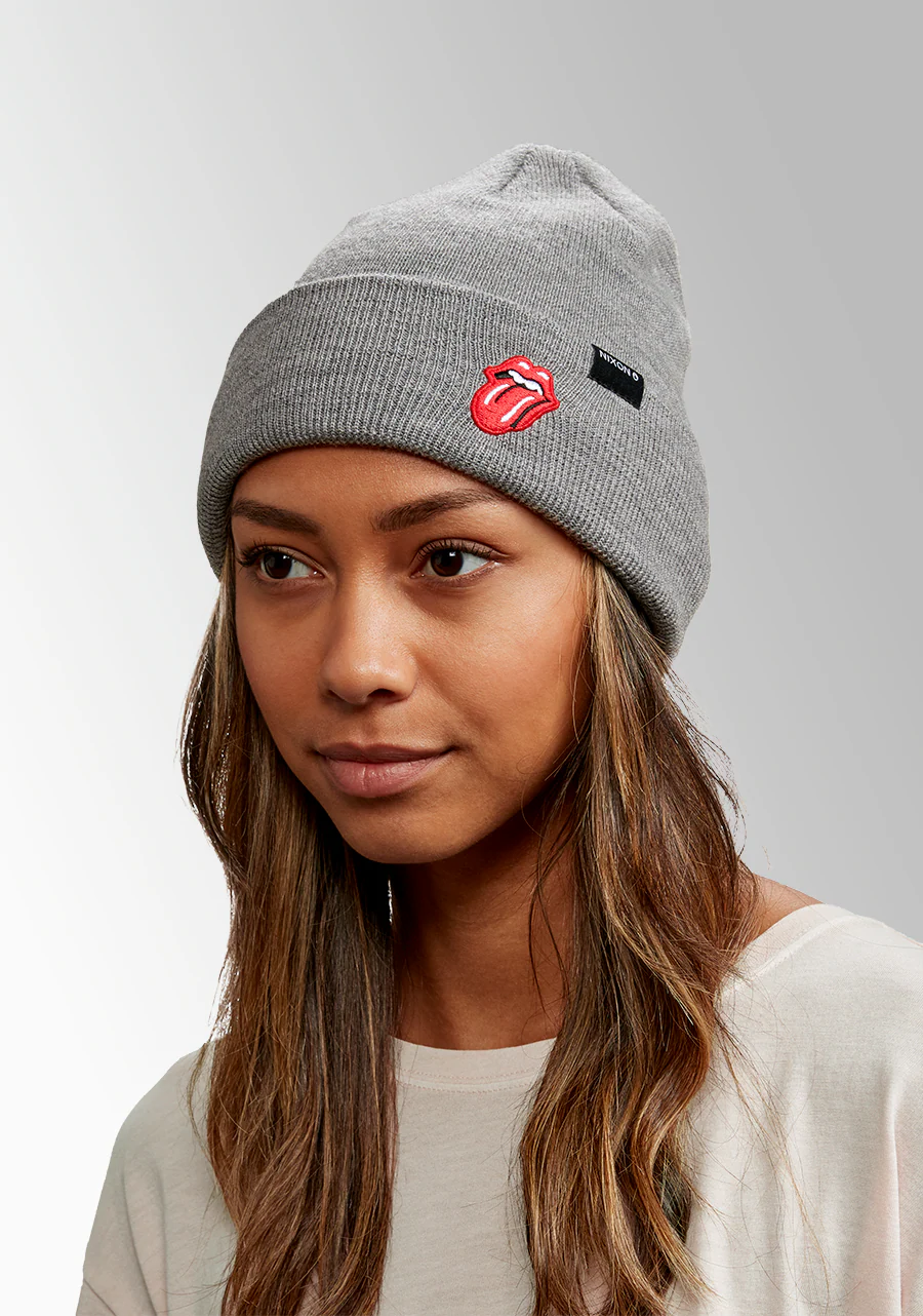 Rolling Stones Beanie - Heather Gray - Image 5