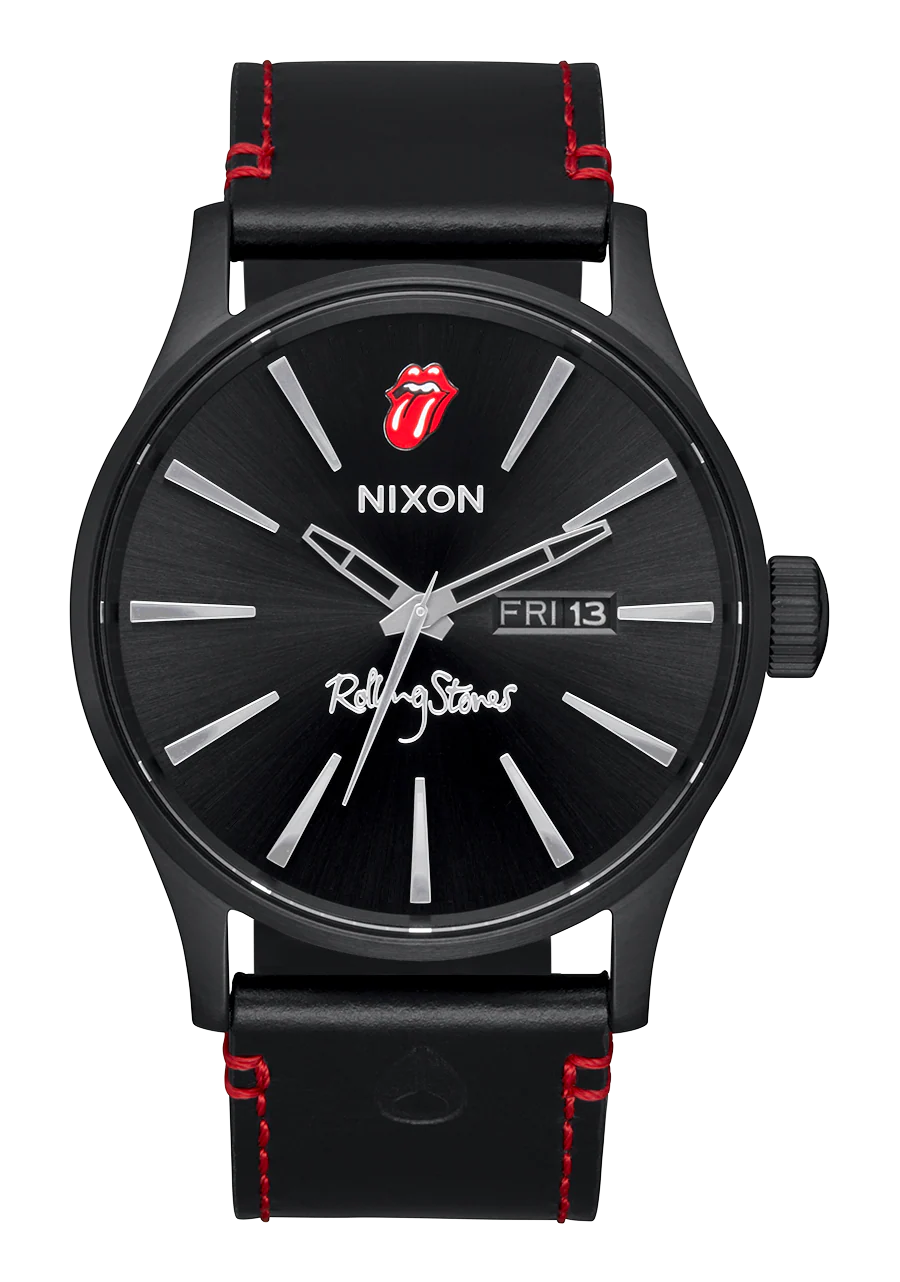 Rolling Stones Sentry Leather - All Black