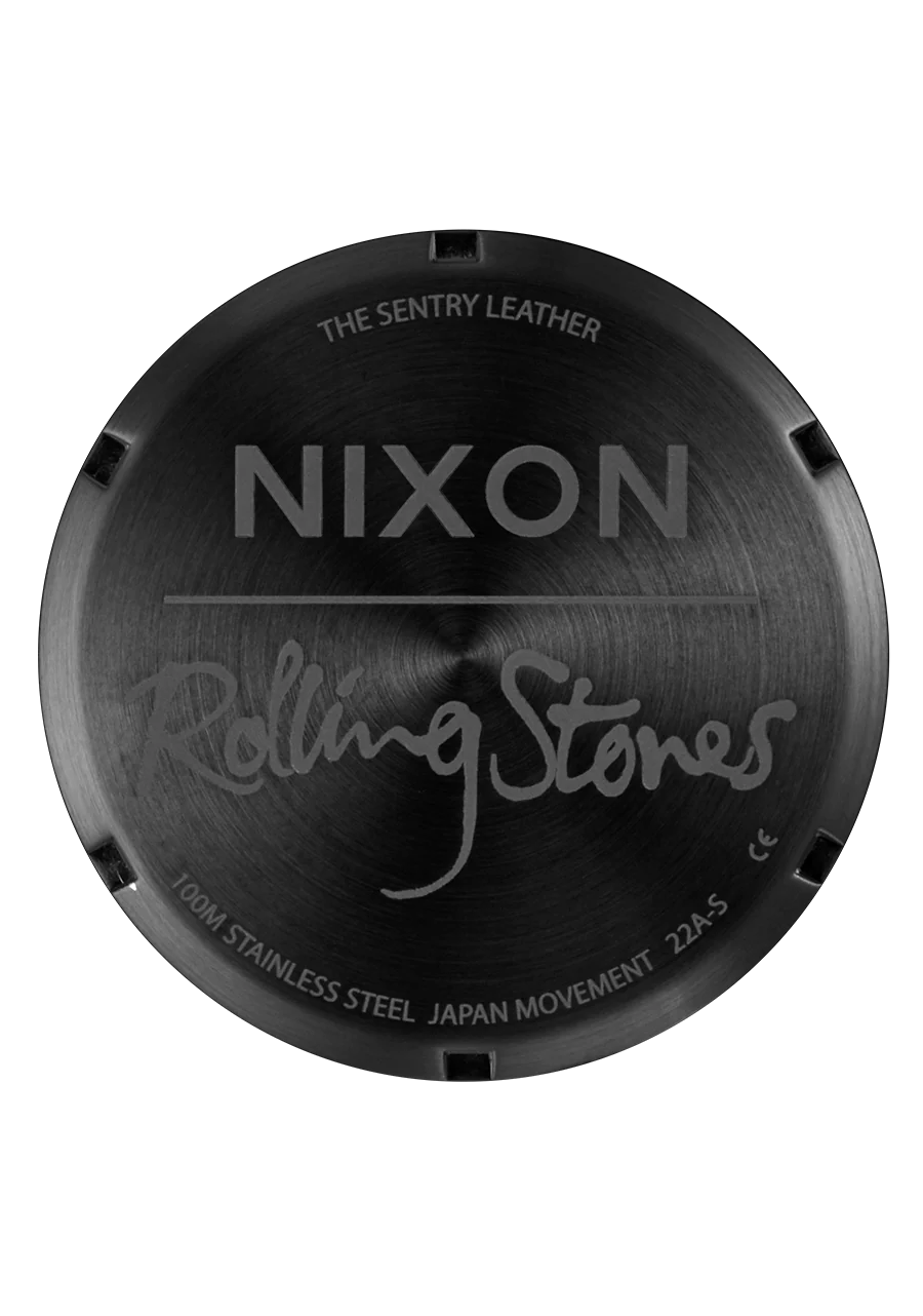 Rolling Stones Sentry Leather - All Black - Image 5