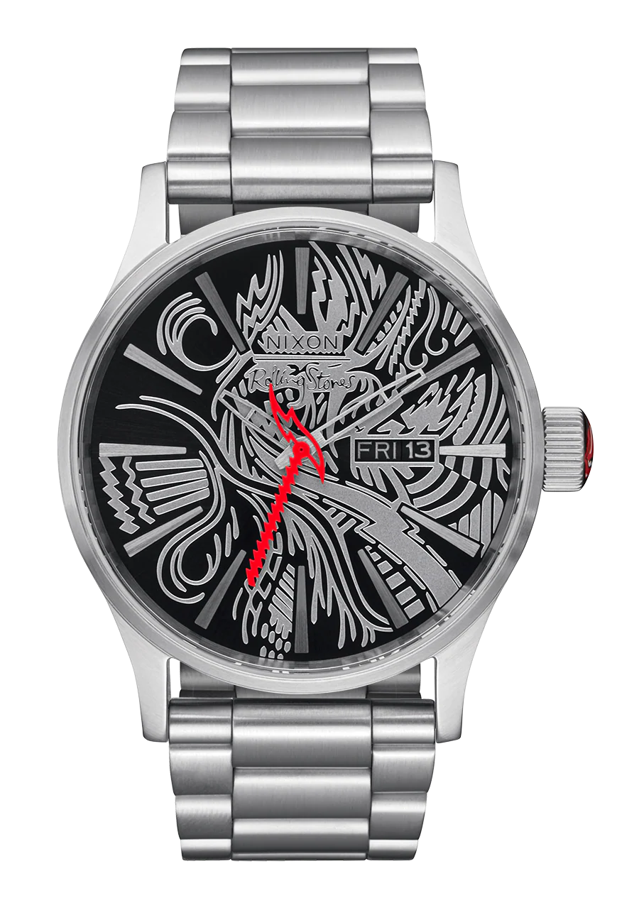 Rolling Stones Sentry Stainless Steel - Silver / Black