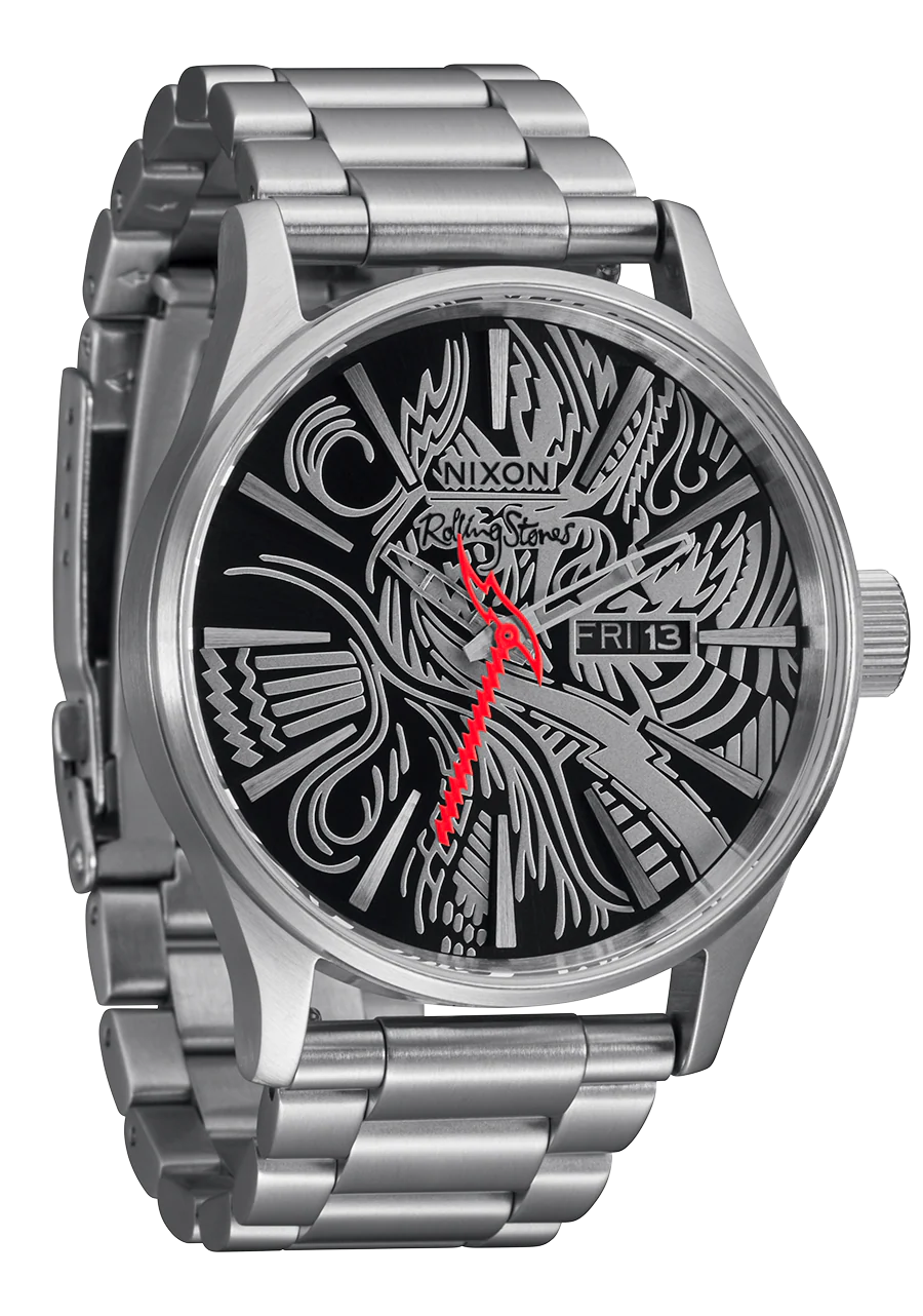 Rolling Stones Sentry Stainless Steel - Silver / Black - Image 2