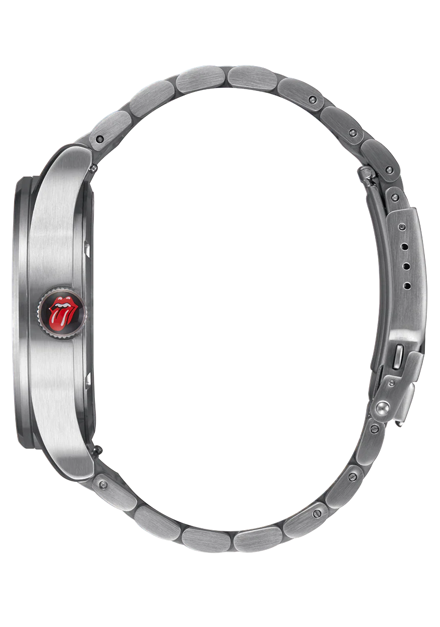 Rolling Stones Sentry Stainless Steel - Silver / Black - Image 3